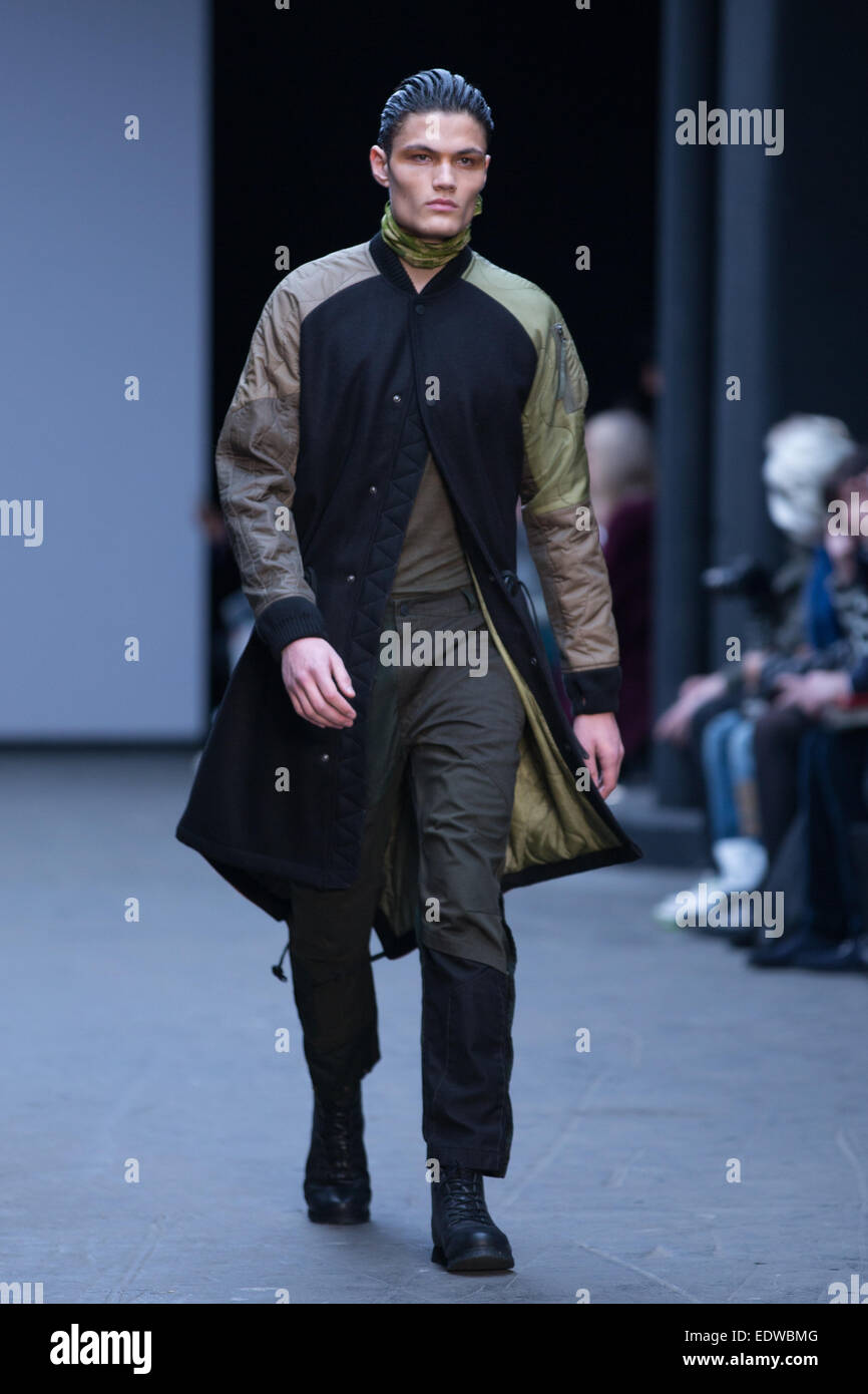 Tinie Tempah Styles With Coach Jacket, Sneakers, and Bag at London Men's  Fashion Week