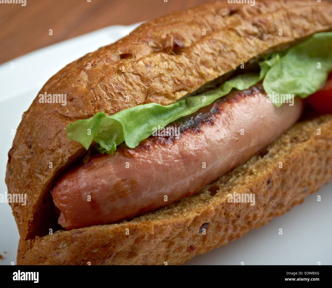 Polish sausage hot dog hires stock photography and images Alamy