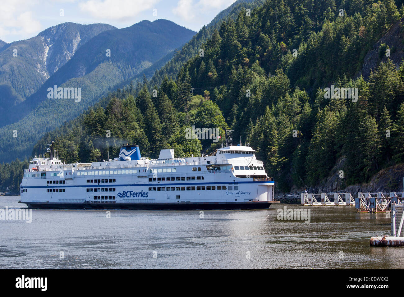 Vancouver Island Ferry Stock Photo Alamy