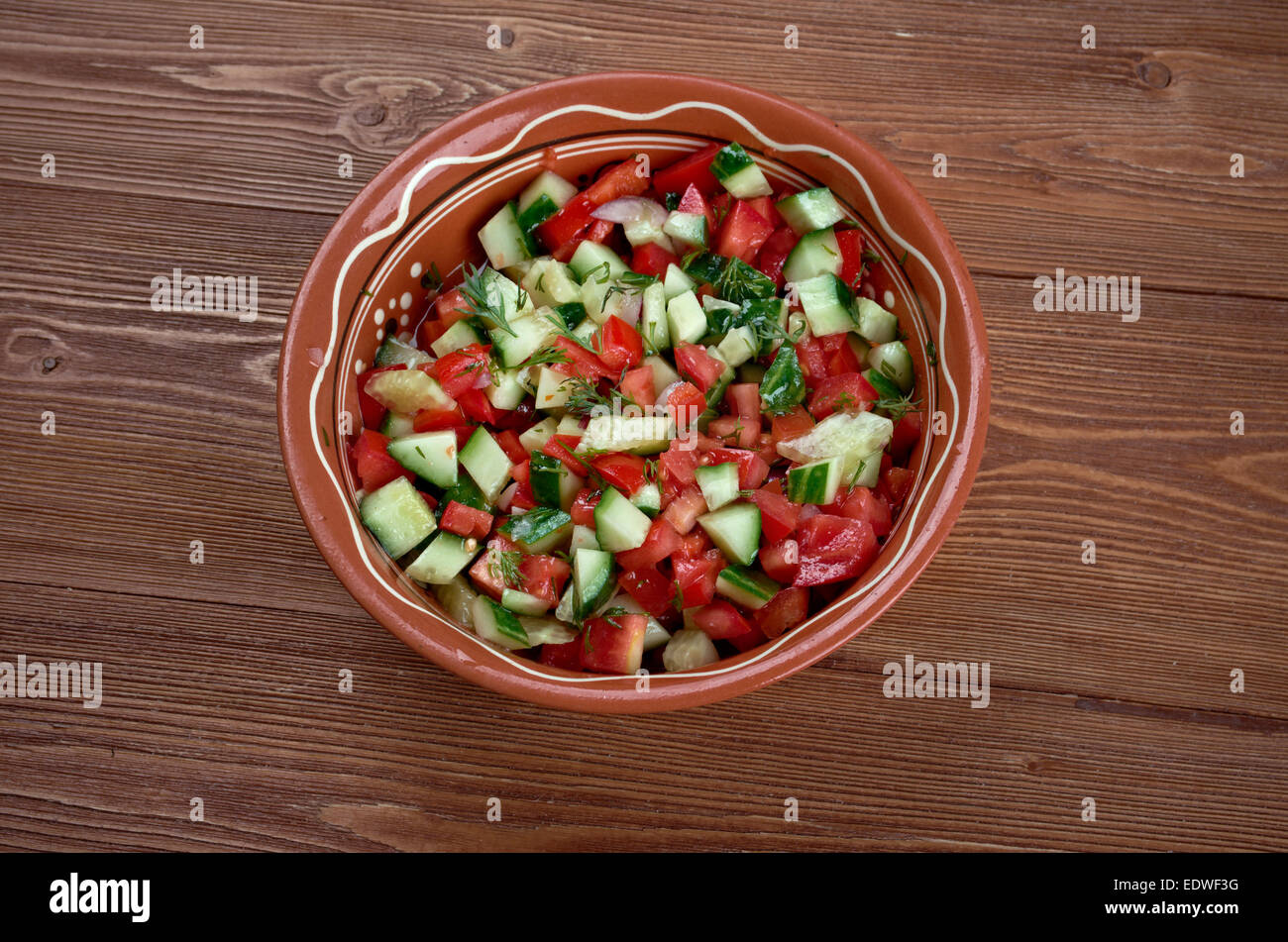 Arab salad Stock Photo