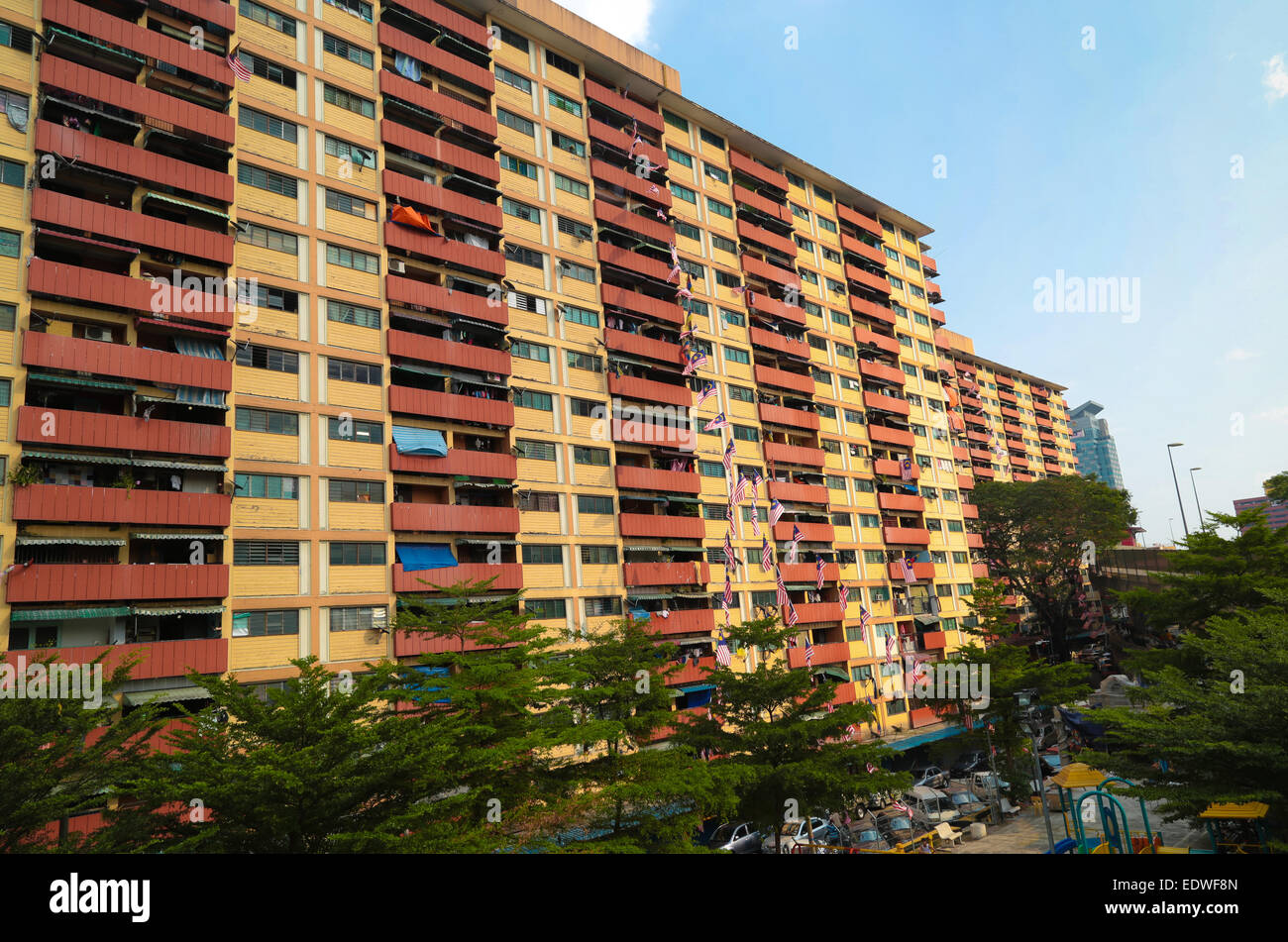 Budget residential apartment in Kuala Lumpur, Malaysia Stock Photo Alamy