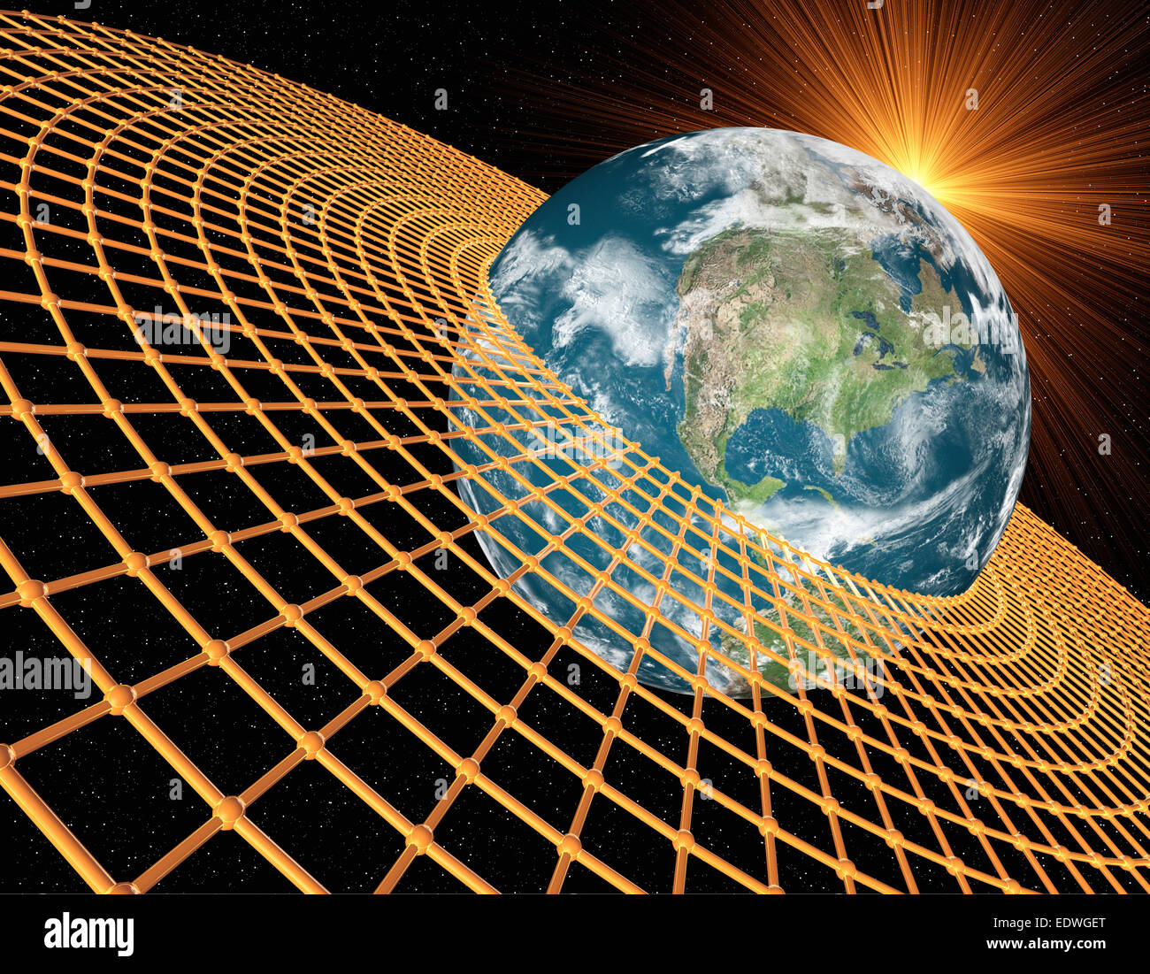 Interconnection Of Planet Earth Hi Res Stock Photography And Images Alamy