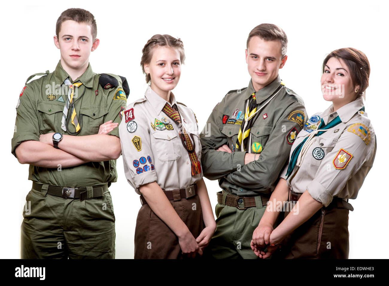 Boy scout uniform hi-res stock photography and images - Alamy