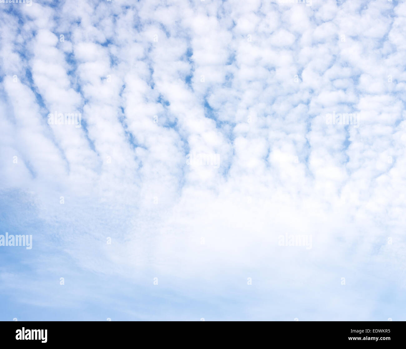 Wave clouds in the evening sky Stock Photo - Alamy