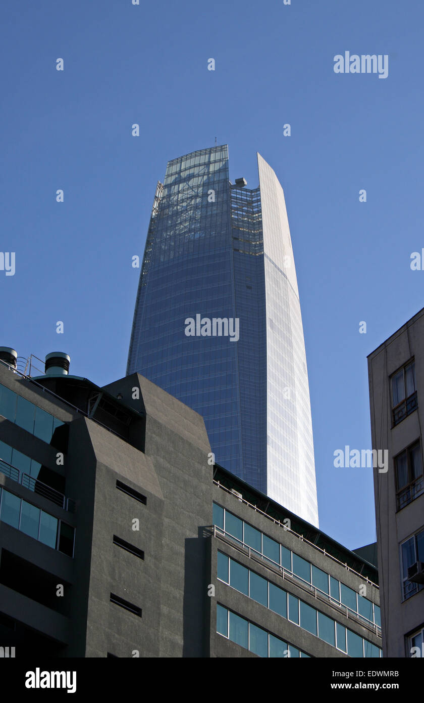 The Torre Gran Costanera, the highest building in Latin America, in