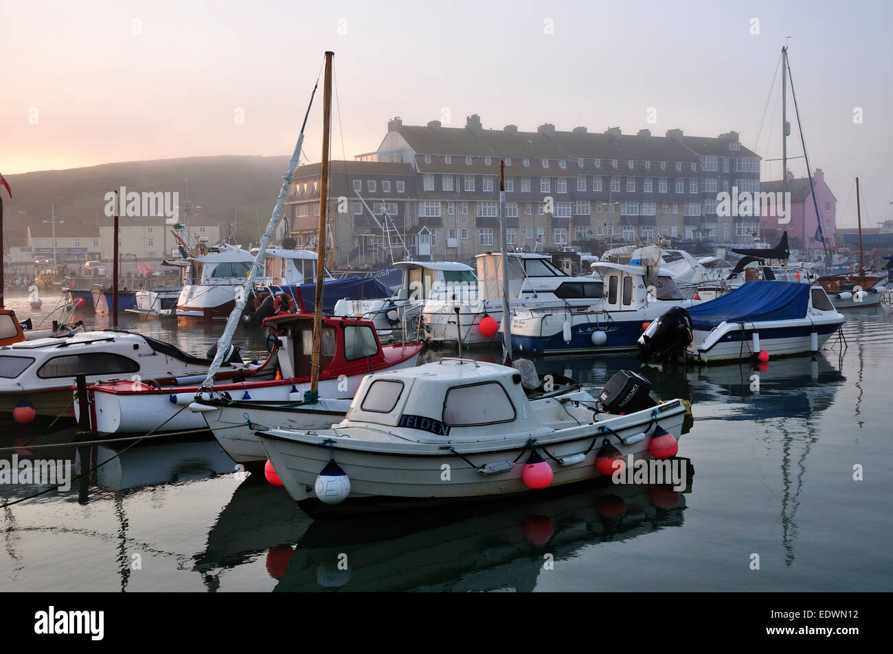 west bay dorset Stock Photo Alamy
