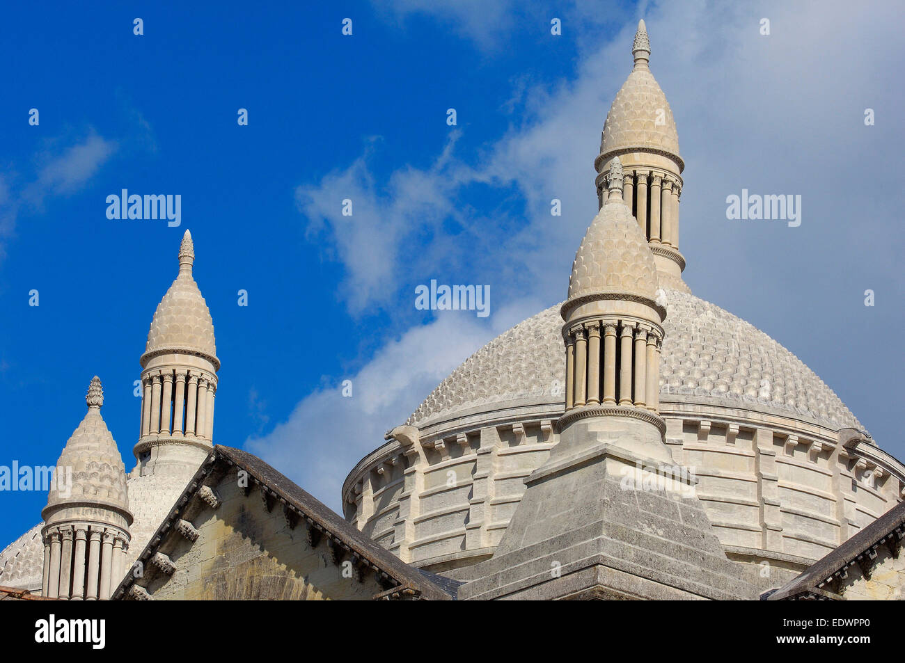 Perigueux, Saint Front Cathedral, Perigord Blanc, Dordogne, Aquitaine ...
