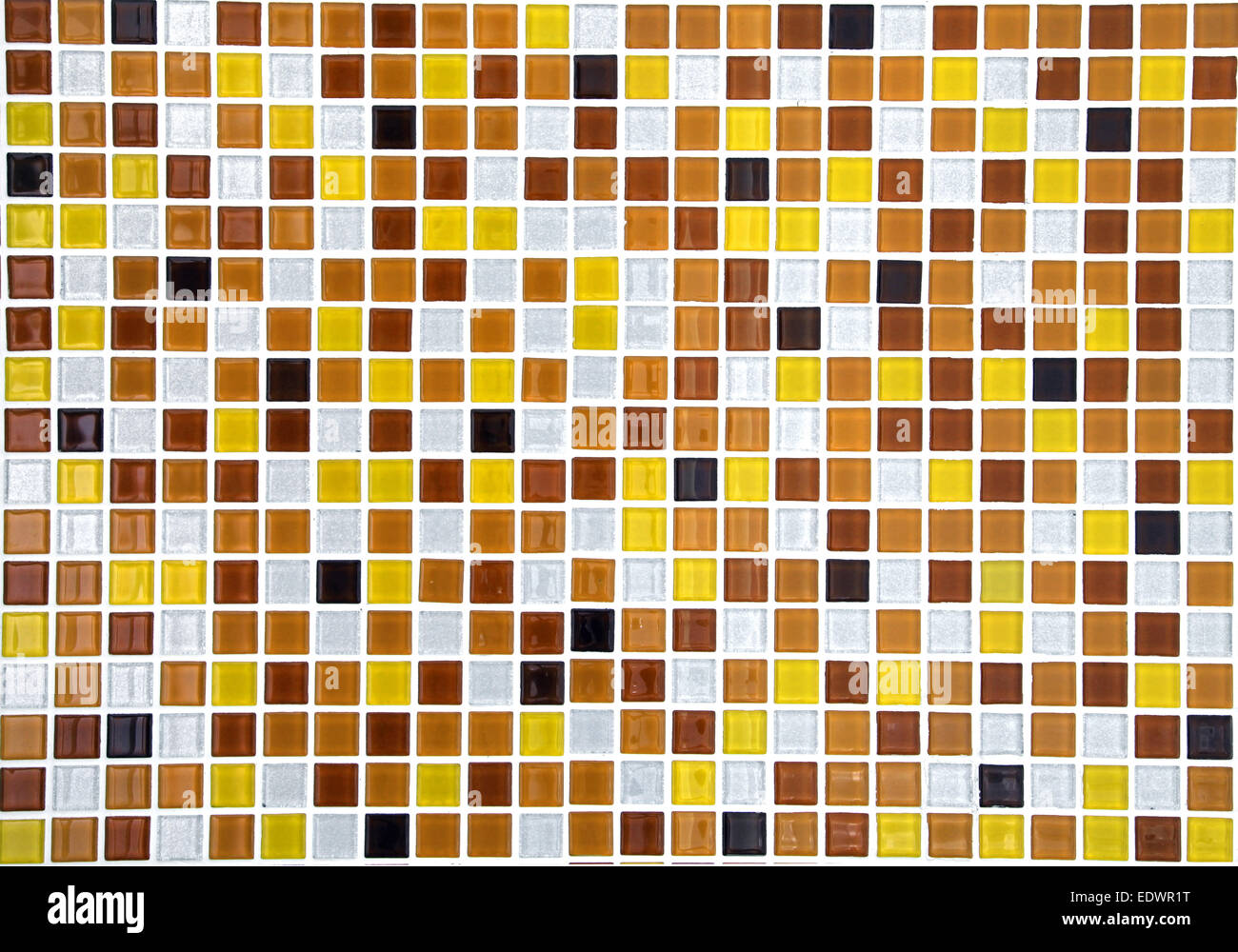 gold ceramic mosaic tile background Stock Photo - Alamy