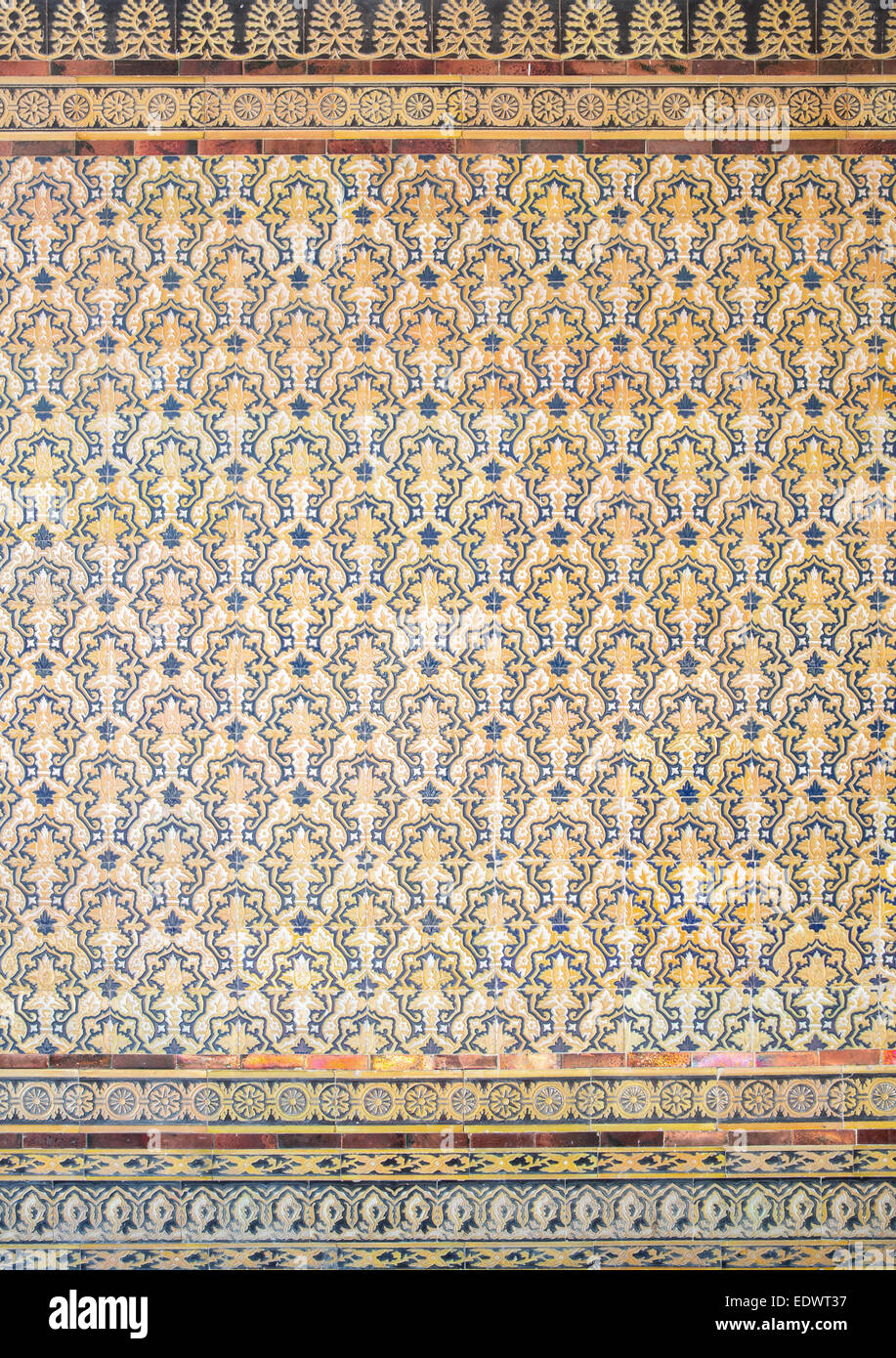 tile wall royal gothic background Stock Photo - Alamy