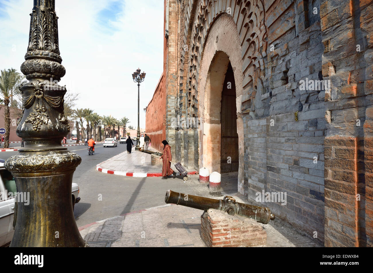 the Kasbah in Marrakech Stock Photo Alamy
