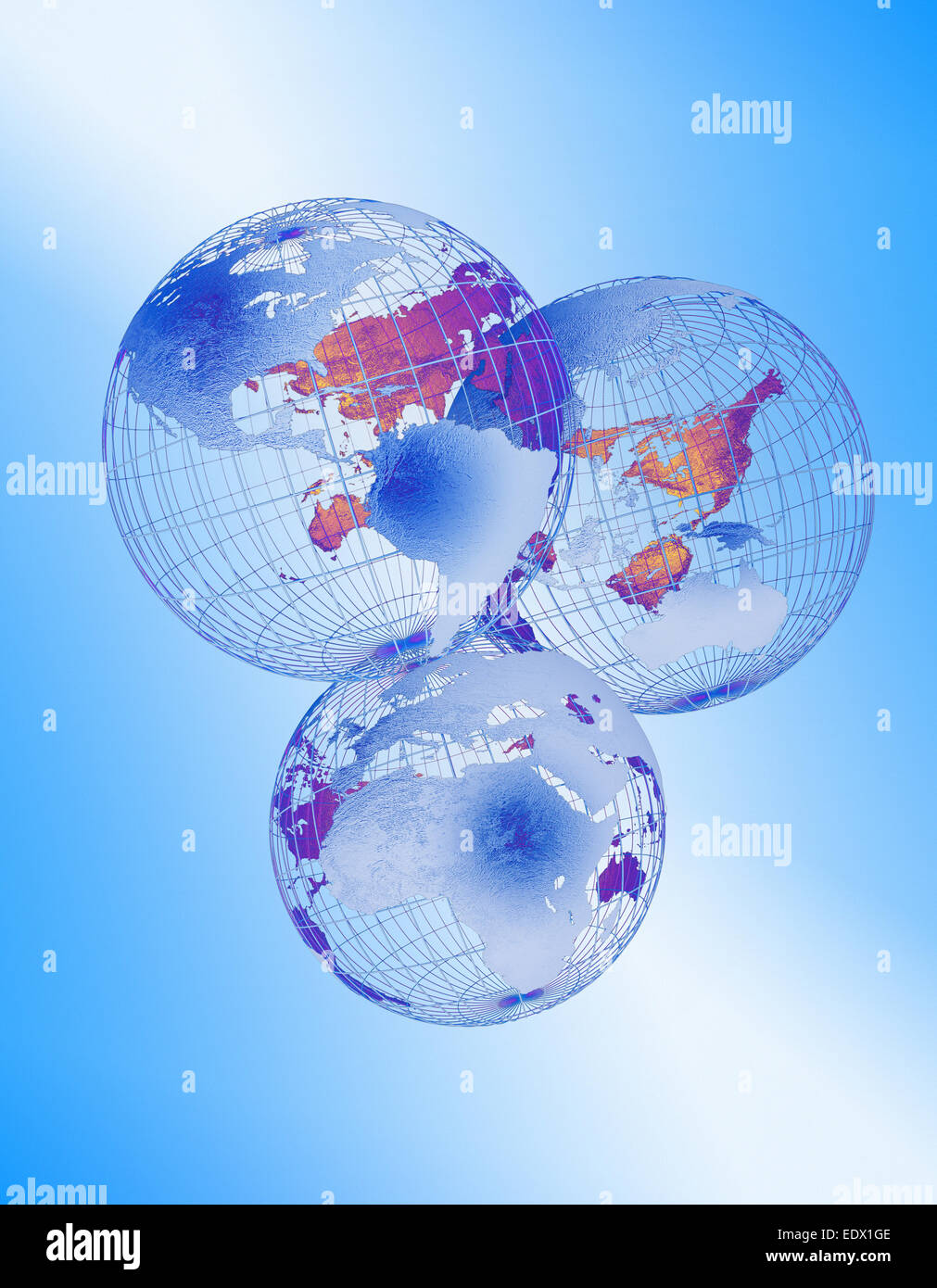 Maps and globes Stock Photo Alamy