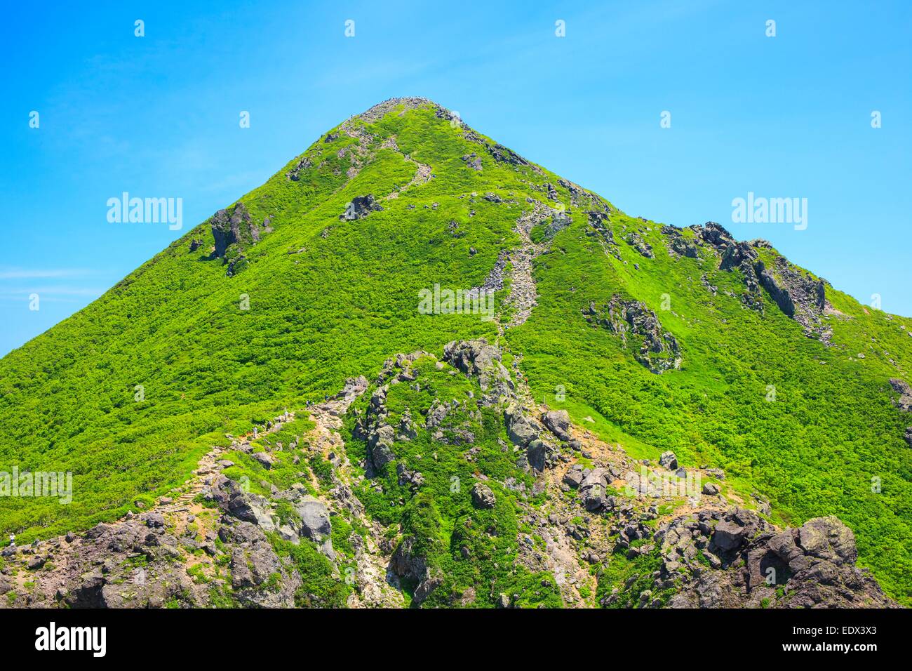 Summer of Mt. Iwaki, Aomori, Japan Stock Photo Alamy