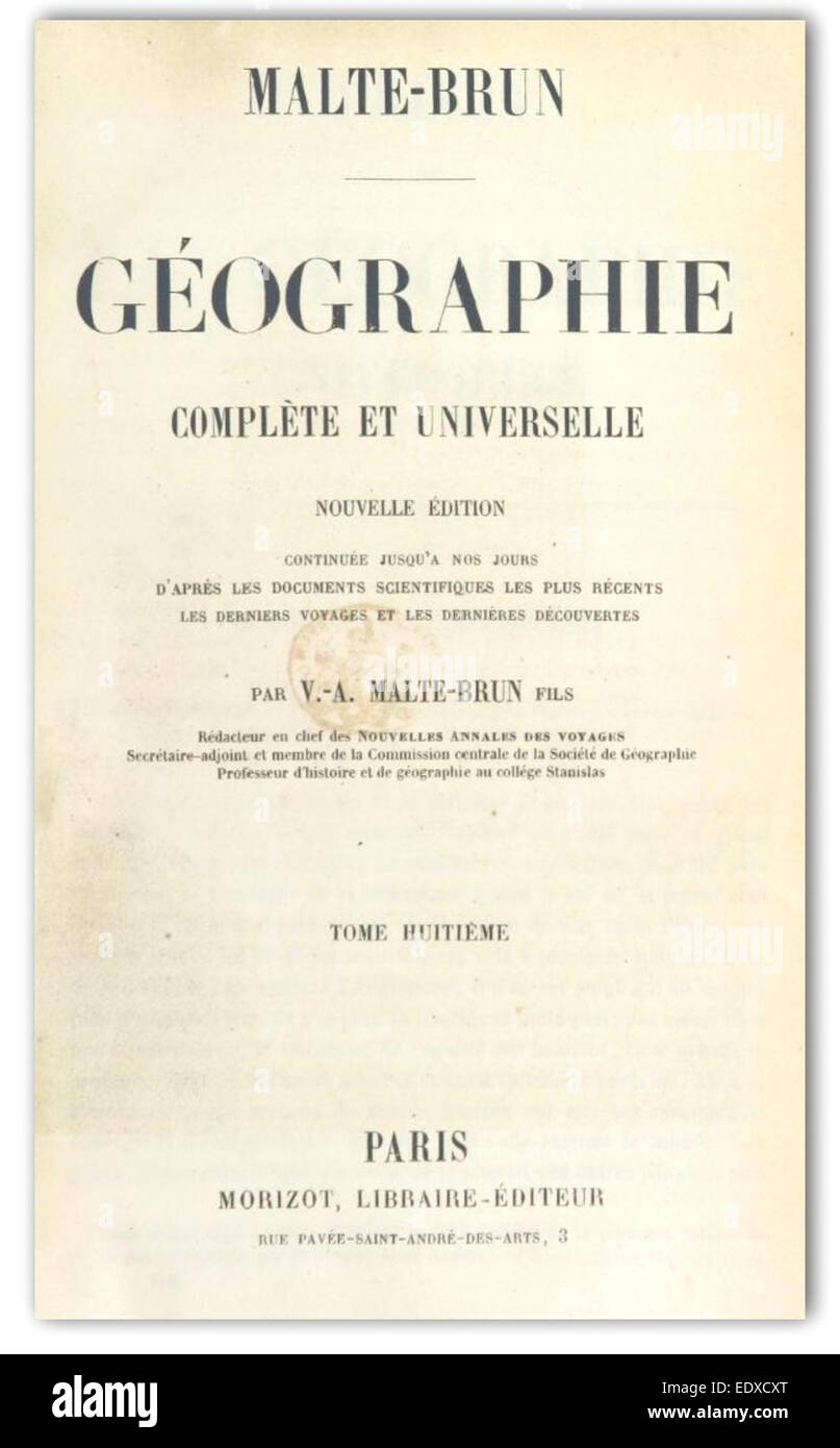 this-1856-volume-of-malte-brun-s-g-ographie-compl-te-et-universelle