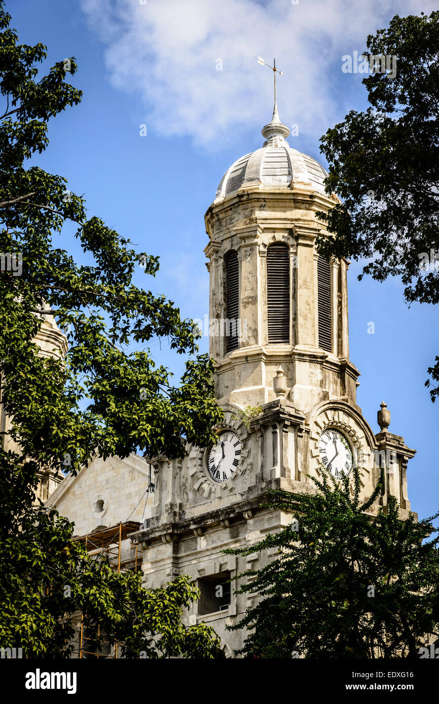 Cathedral of St. John The Devine, St. John's, Antigua Stock Photo