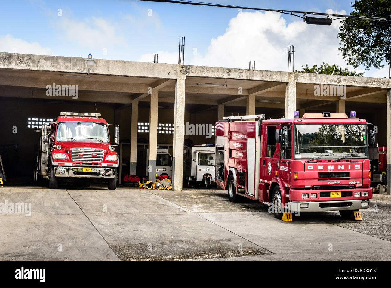 Seagrave fire truck hi-res stock photography and images