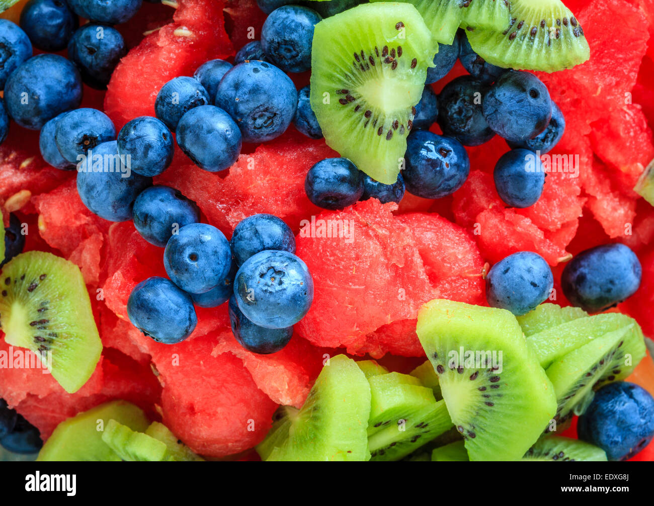 Mixed fruit salad hi-res stock photography and images - Alamy