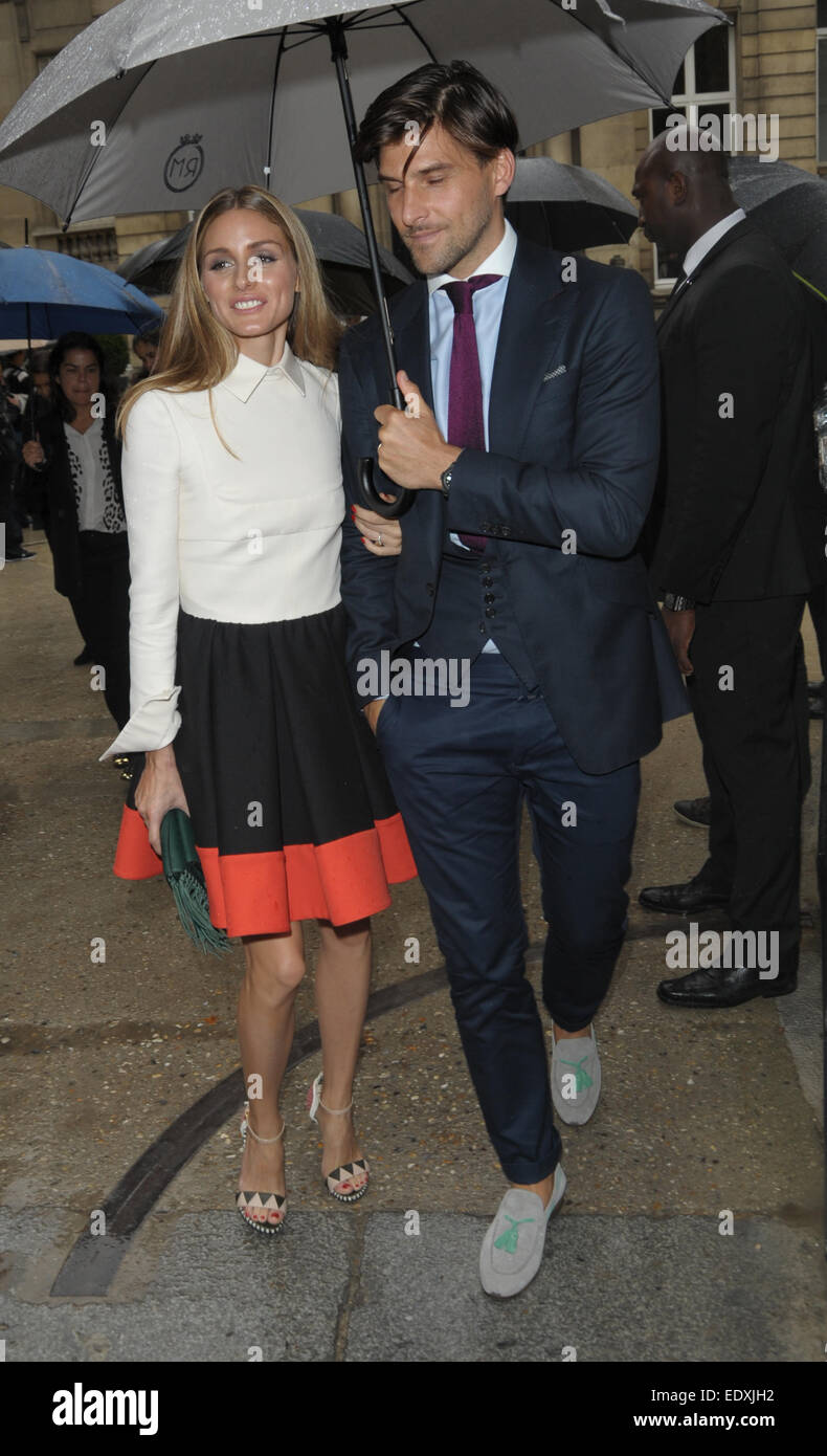 Olivia Palermo in Christian Louboutin and Valentino