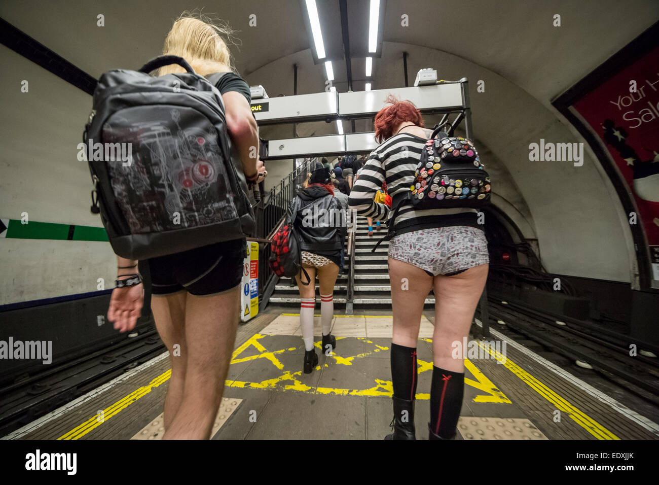 556 No Pants Day In London Stock Photos, High-Res Pictures, and