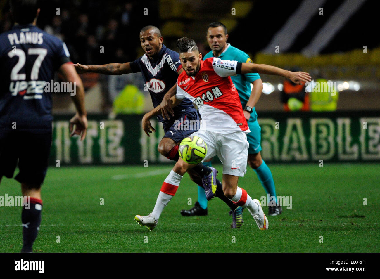 Monaco, France. 11th Jan, 2015. French League 1 football. Monaco versus
