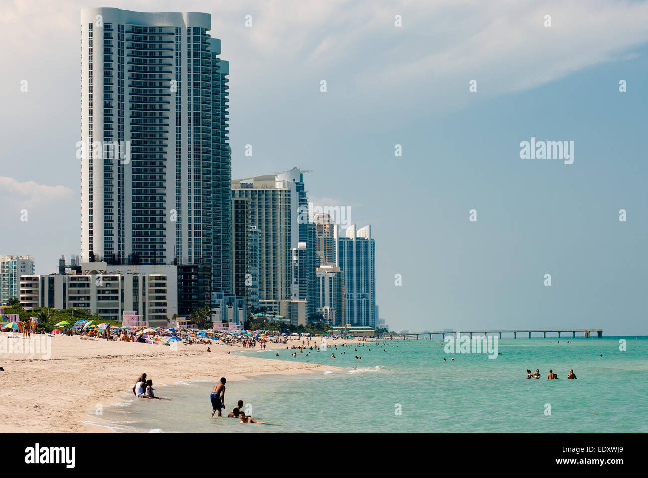 Miami beach Stock Photo