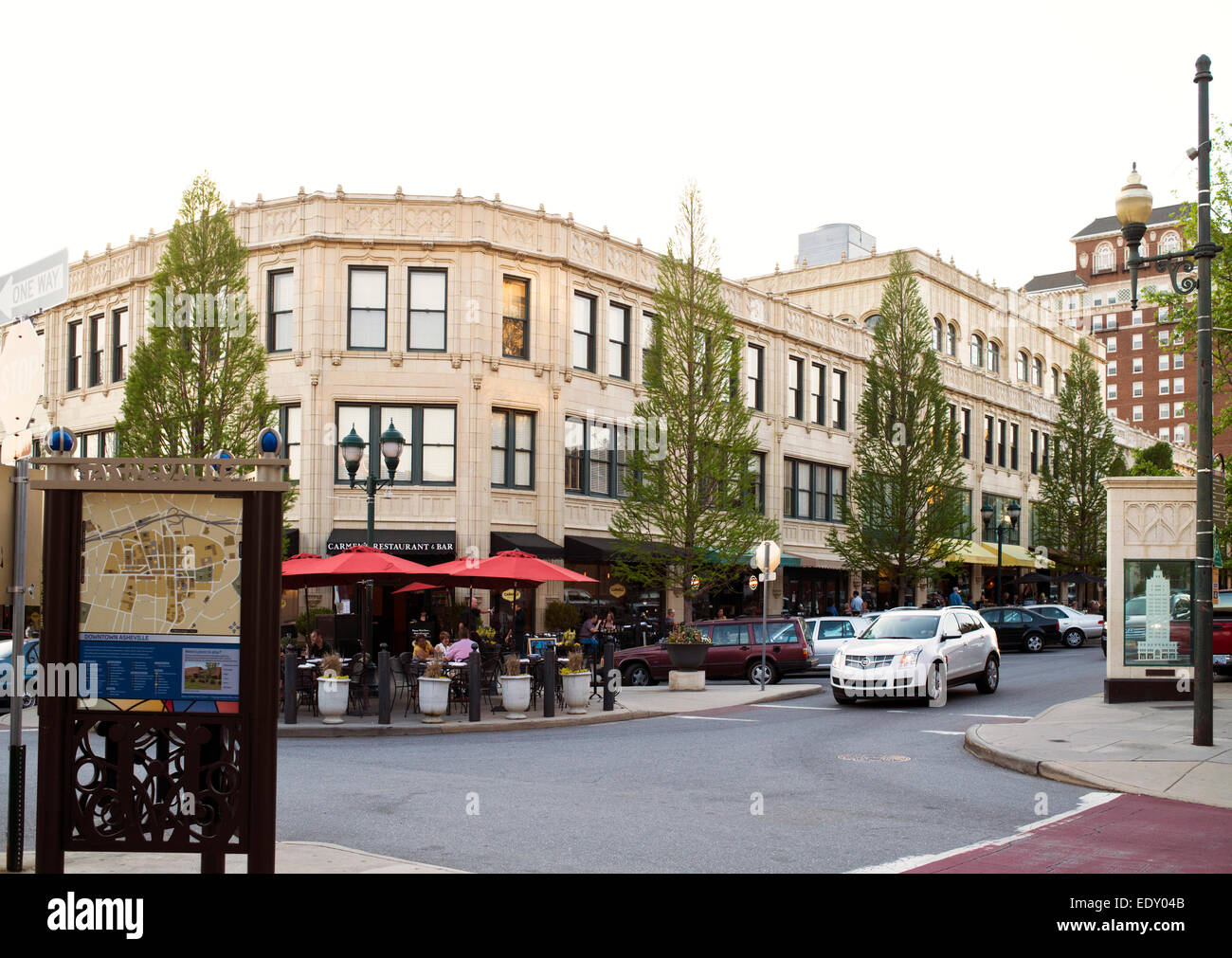 Downtown Asheville, North Carolina Stock Photo Alamy