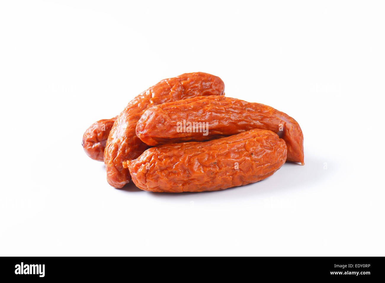 Kielbasa Mysliwska Lightly smoked and dried kielbasa sausages with
