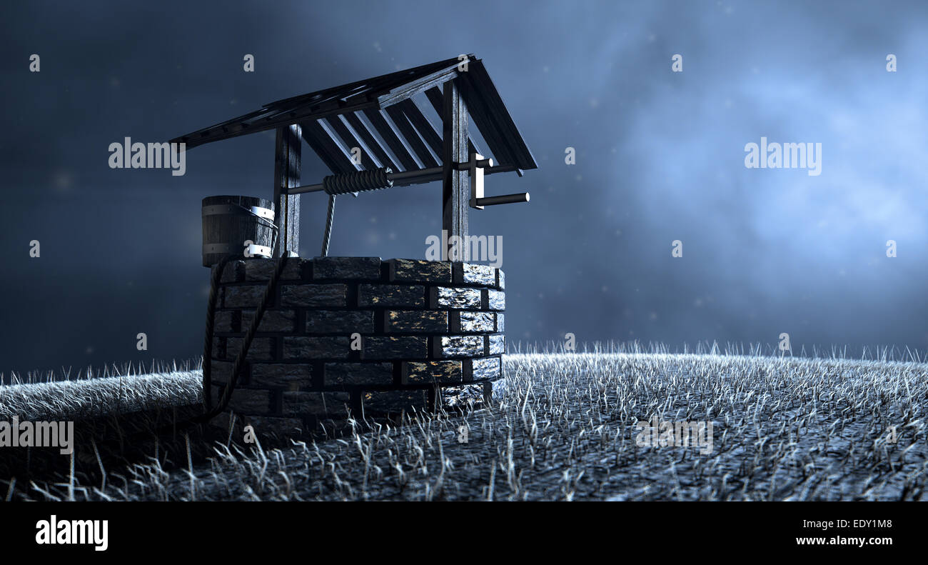 Water well borehole waterhole hi-res stock photography and images - Alamy