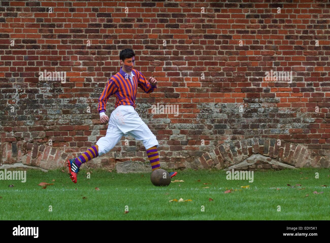 Eton College Wall Game Stock Photo - Alamy