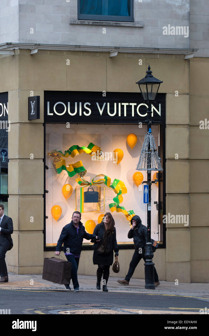 Louis Vuitton store, Birmingham, UK Stock Photo