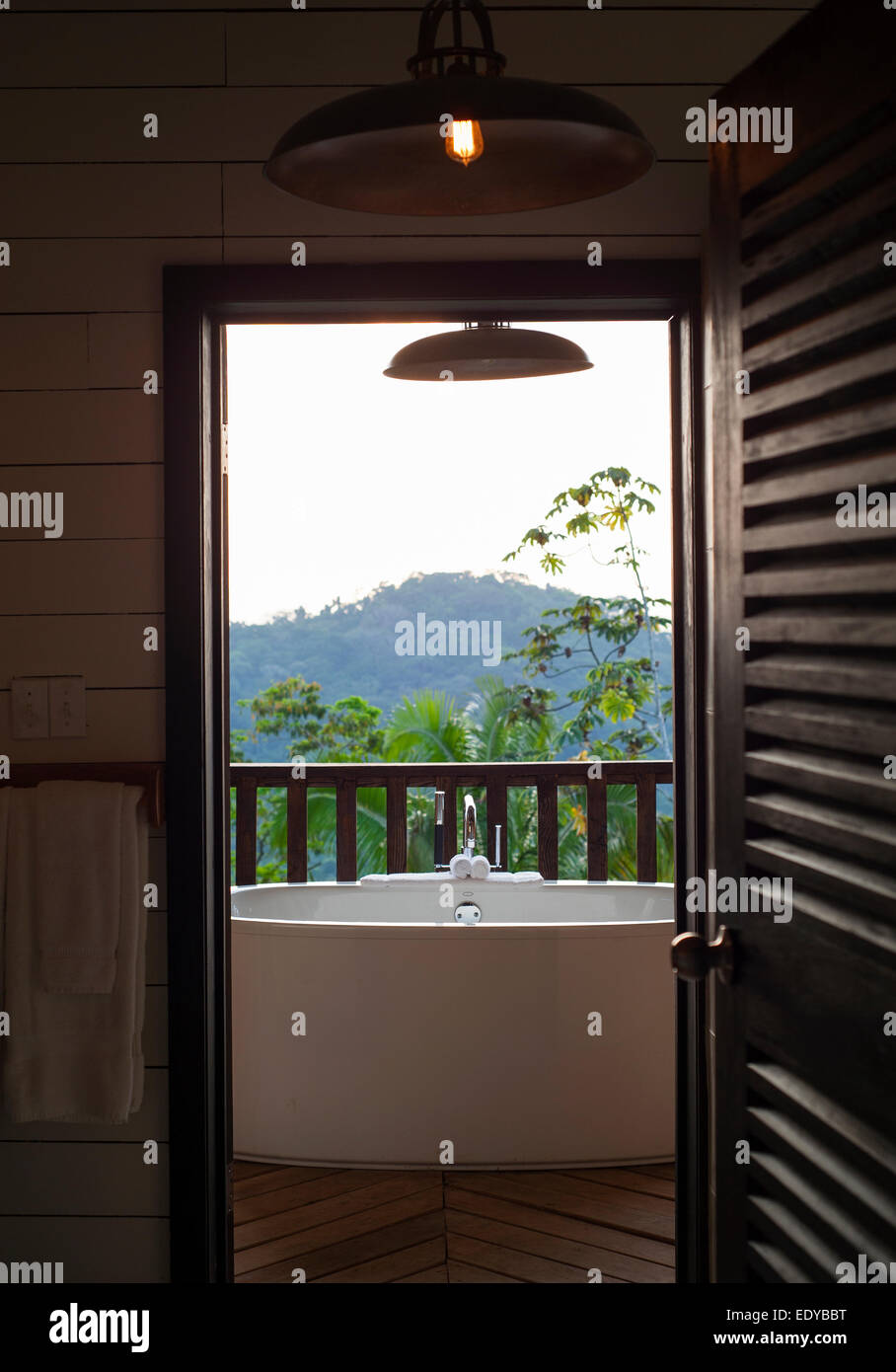 Copal Tree Lodge, Belize Stock Photo