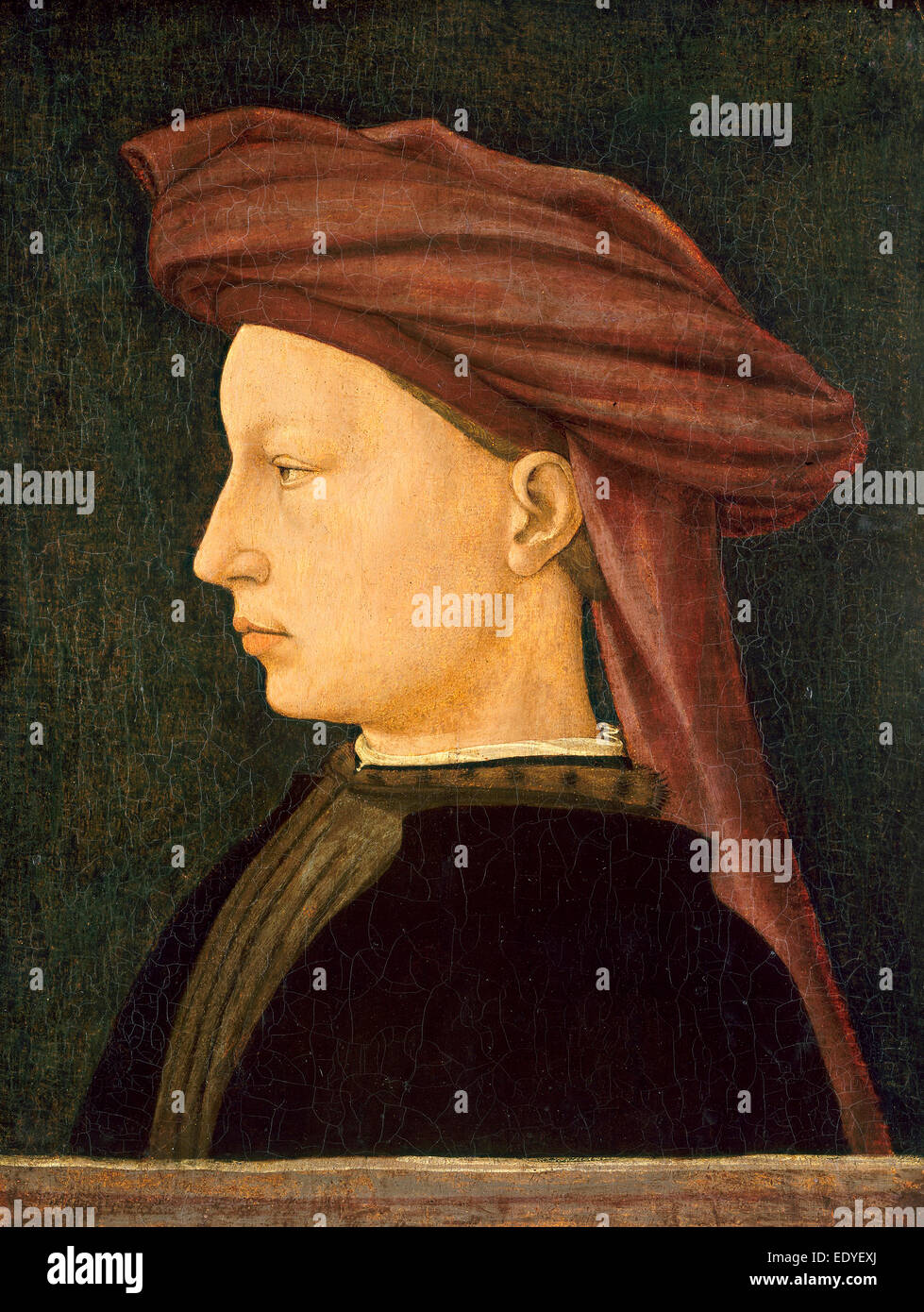 Florentine 15th Century, Profile Portrait of a Young Man, 1430-1450 ...