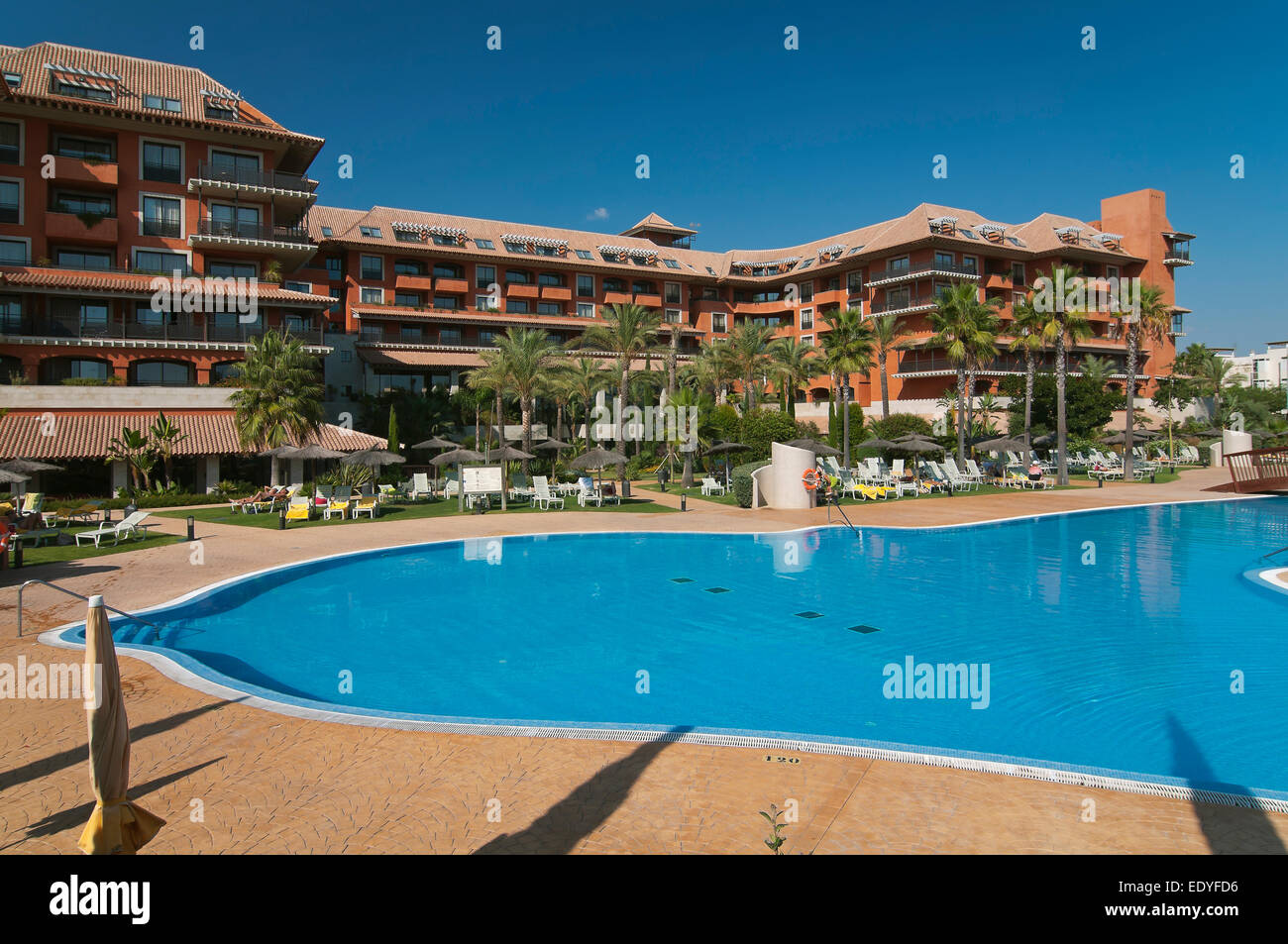 Puerto Antilla Grand Hotel, Lepe, Huelva province, Region of Andalusia,  Spain, Europe Stock Photo - Alamy