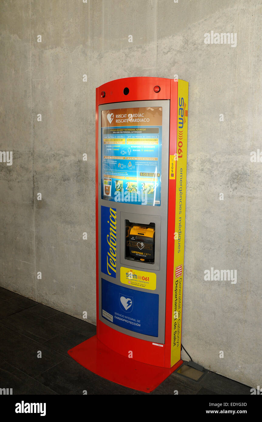 A defibrillator is an electronic device that restores normal heart