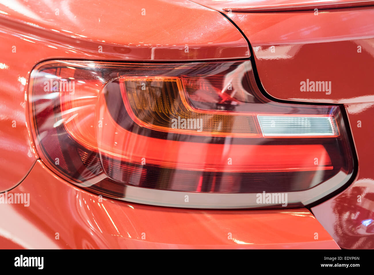 Sports car tail light hires stock photography and images Alamy