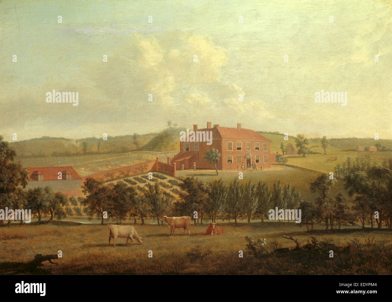 Saint Vincents, near West Malling, Kent Saint Vincent, Kent, the Seat of Capt. William Locker