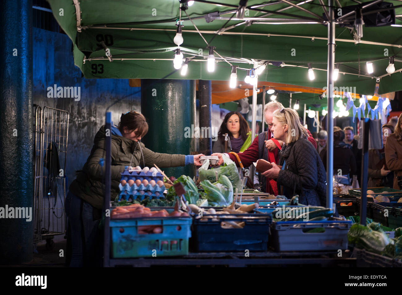 borough market london. credit: LEE RAMSDEN / ALAMY Stock Photo