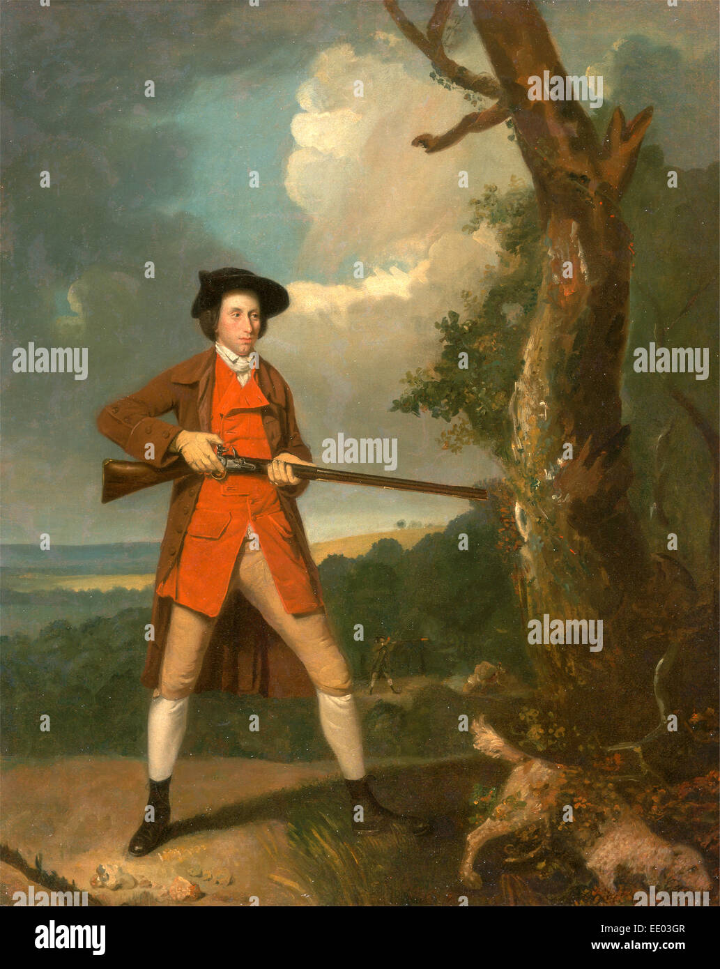 Rob Rajnyr Portrait of a sportsman, possibly Robert Rayner ?Robert Rayner Shooting ...