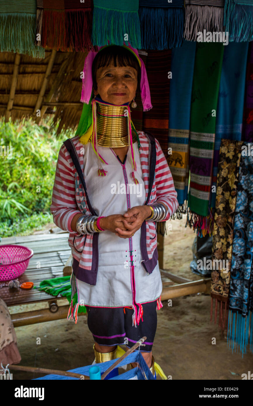 Karen hill tribe hi-res stock photography and images - Alamy