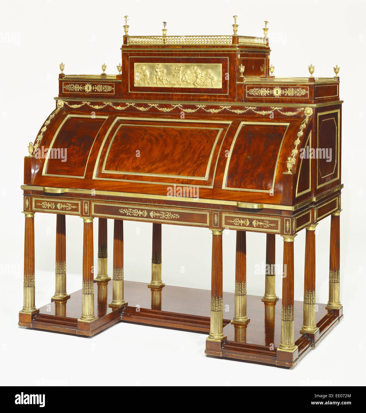 Lord Rothermere Desk Rolltop Desk; Attributed to David Roentgen, German, 1743 - 1807, master ...