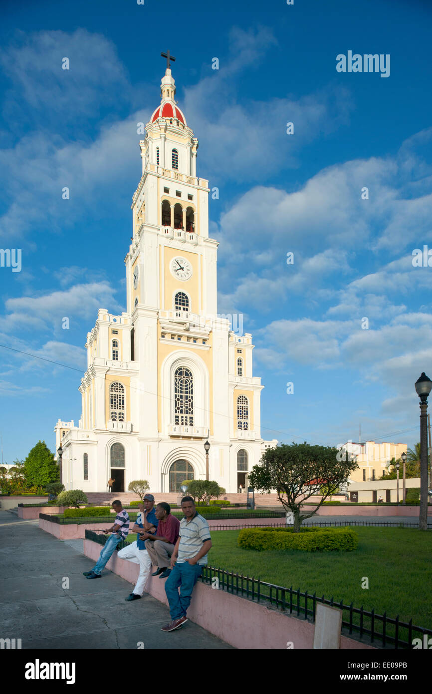 Dominikanische Republik, Cibao, Moca, Iglesia Corazón de Jesus Stock Photo  - Alamy
