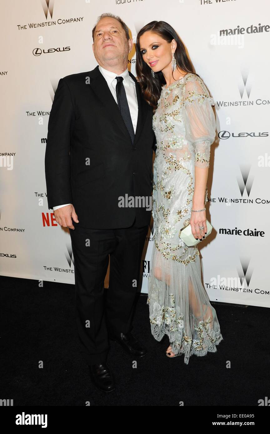 Beverly Hills, California, USA. 11th Jan, 2015. Harvey Weinstein