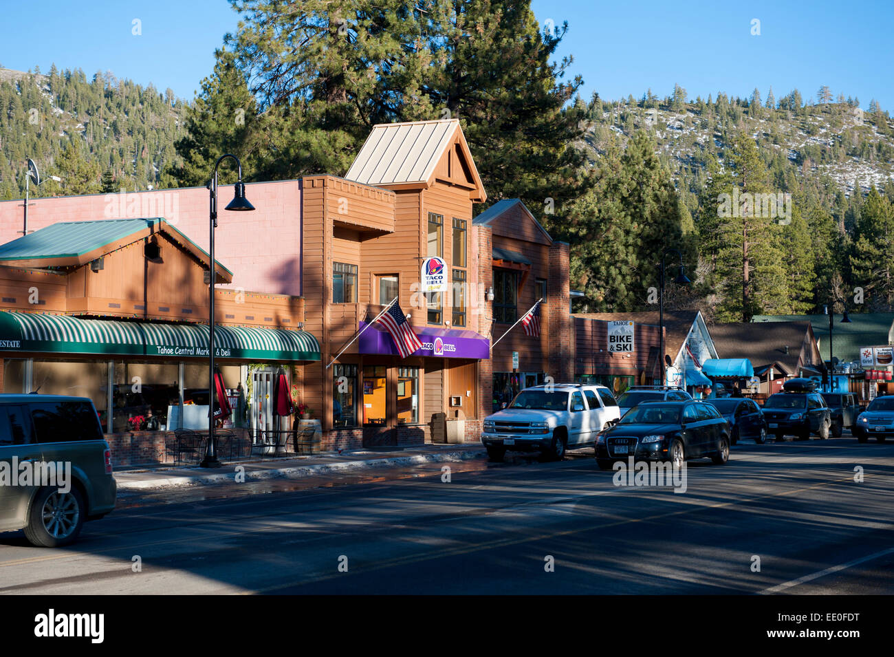 Lake tahoe the lake house restaurant hires stock photography and