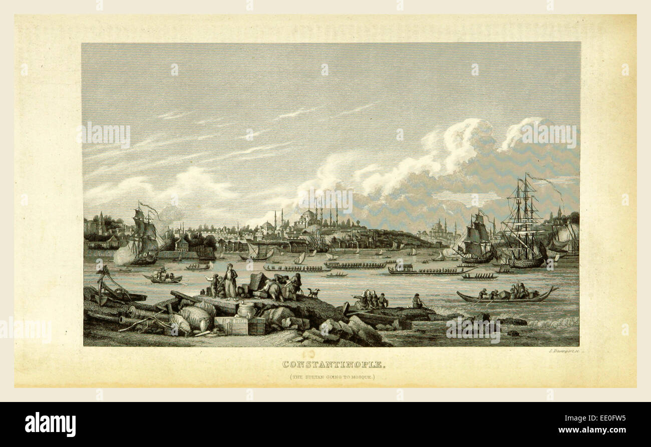 Ottoman Empire. Turkey. Constantinople (today Istanbul). Turkish baths for  women. Engraving by Lemaitre, Lalaisse and Chaillot. Historia de Turquia by  Stock Photo - Alamy