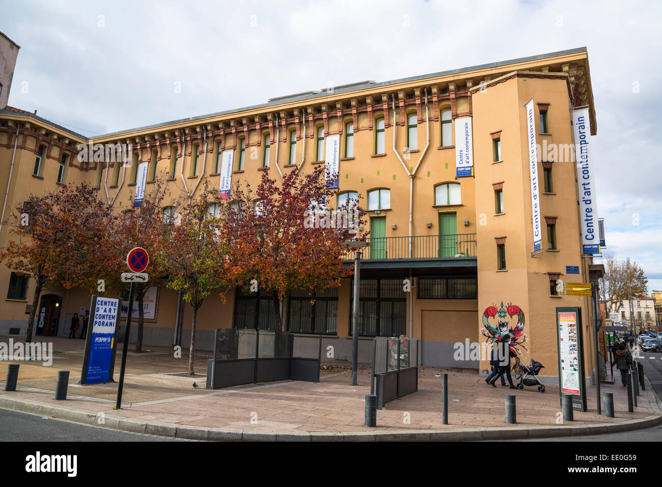 Contemporary Art Center Walter Benjamin, Perpignan, Pyrenees-Orientales, France Stock Photo