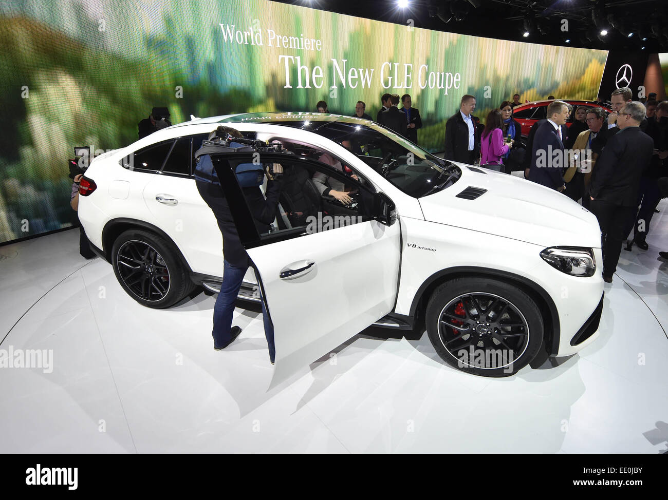 Detroit Michigan Usa 11th Jan 2015 The New Mercedes