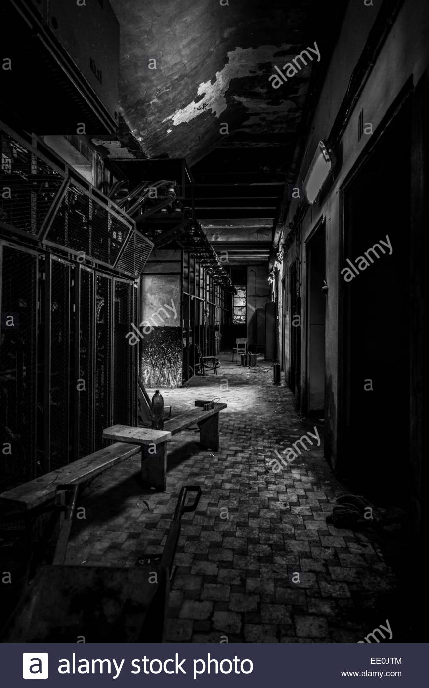 Electricity distribution hall in metal industry - Stock Image