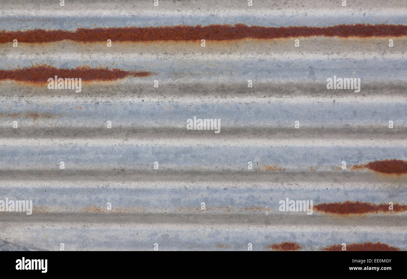 Rusted metal siding Stock Photo - Alamy