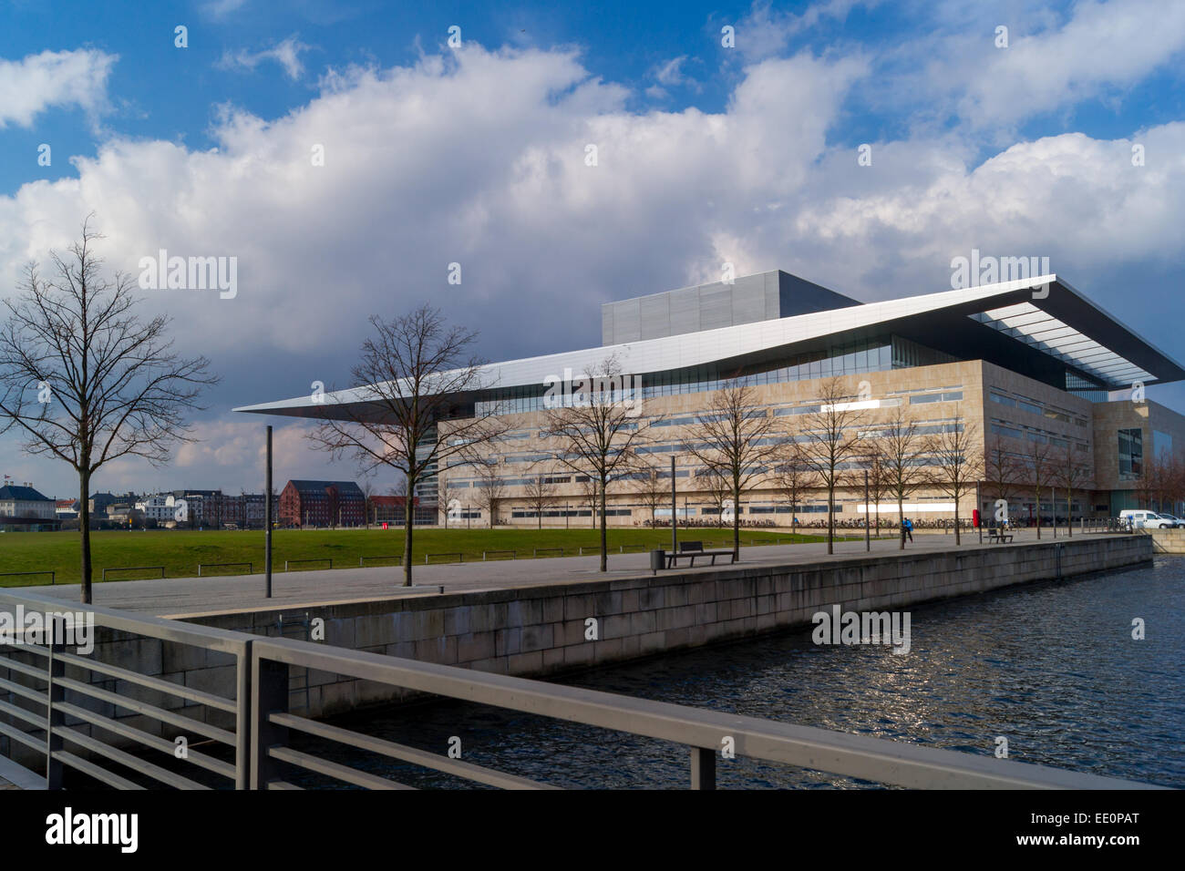 The Copenhagen Opera House designed by Henning Larsen. Copenhagen, Denmark Stock Photo