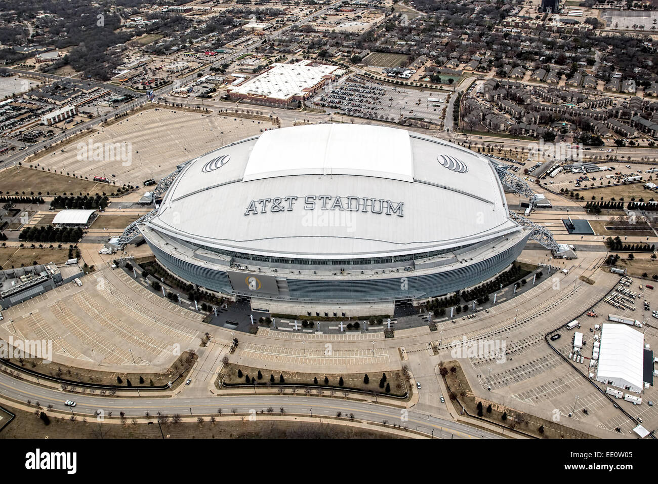 AT&T Stadium the home of the Dallas Cowboys in Arlington Texas USA Stock Photo