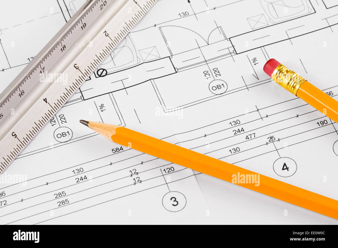 drawing pencil scale